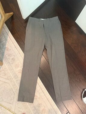 Nordstrom Men's Gray Dress Pants - Slim Tailored
